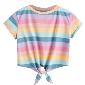 เสื้อผู้หญิงแบบสั่งทำพิเศษ สีพื้น ดีไซน์ใหม่ แห้งเร็ว ระบายอากาศได้ดี ผ้าเจอร์ซีย์ สตรีทแวร์ สำหรับเล่นกีฬากลางแจ้งในฤดูร้อน - Product Image 2