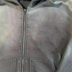 Sweat à capuche surdimensionné vintage en coton épais 460 g/m² délavé à l'acide pour homme - Product Image 2