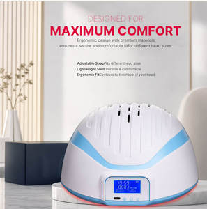 Redfy - Lámpara Médica Portátil para el Tratamiento del Bienestar del Cuero Cabelludo, Dispositivo de Terapia de Luz Roja de 680 Nm con Infrarrojos Cercanos para el Cabello y la Cabeza - Product Image 6