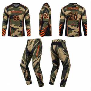 Conjunto de Pantalones y Jersey de Motocross de Camuflaje para Hombre de Alta Calidad, Manga Larga, Secado Rápido, para Todas las Temporadas, Ropa de Carreras de Motocicleta - Product Image 1