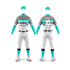 <b>Baseball</b> Training Uniform Set Custom Printed Jersey and Pants Breathable Sportswear - Product Image 2