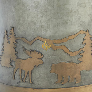 Contenedor Elegante y de Calidad para Almacenamiento de Vegetales, Diseño Simple y Ecológico, Recipiente Galvanizado para Accesorios de Cocina al Mejor Precio - Product Image 3