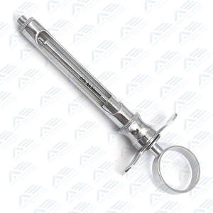 Jeringa de Aspiración Dental de Acero Inoxidable Apto Enterprises, 1.8cc, Instrumento Quirúrgico Dental Métrico - Product Image 4