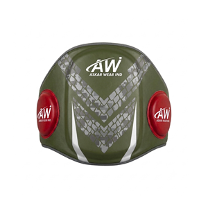 Protège-ventre de boxe unisexe en cuir PU avec doublure en coton, équipement de protection durable pour les arts martiaux et l'entraînement - Product Image 1
