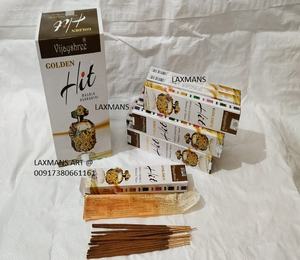 New Golden Hit Vijayshree Lamare Perfumado Enrollado a mano Masala Varillas de incienso Proveedor mayorista de India Golden Hit Incienso - Product Image 1