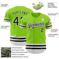 Maillot de baseball court pour adulte, personnalisé avec logo imprimé par sublimation, antibactérien, 100 % polyester, OEM ODM, ensembles 7V7, uniforme sportif
