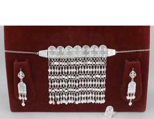 Martasha designer islamique ramadan spécial plaqué or EAU bijoux spécial dubai bijoux collier boucle d'oreille ensemble arabe bijoux - Product Image 4