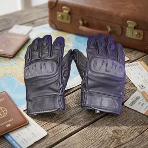 Guantes de Conducción de Cuero Unisex para Todas las Estaciones, Protección para Actividades al Aire Libre - Product Image 5