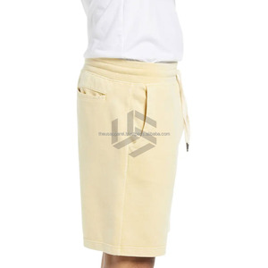 Pantalones Cortos de Forro Polar para Hombre OEM, Pantalones Cortos Deportivos para Entrenamiento, Pantalones Cortos de Forro Polar Lisos al por Mayor para Hombre, Etiqueta Personalizada OEM Disponible - Product Image 4