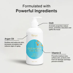 Gel Douche Moussant Hydratant Éclaircissant Anti-Acné en Gros, Marque Privée, 350ml - Product Image 2