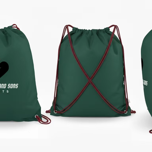 Bolsa con Cordón Ajustable al por Mayor, Ligera y Resistente, Mochila de Gimnasio con Logotipo Personalizado Disponible para Deportes, Viajes y Uso Diario - Product Image 6