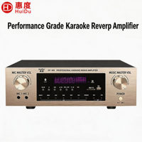 Amplificateur Home Cinéma Professionnel GF-402 2x80W 8Ω Bluetooth USB SD Mixeur PA Musique d'Ambiance KTV Amplificador De Sonido