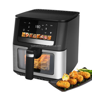 <span class=keywords><strong>AirFryer</strong></span> 10L con finestra in vetro grande <span class=keywords><strong>friggitrice</strong></span> ad aria Touch Screen Non tossica all'interno della lamiera <span class=keywords><strong>XXL</strong></span> formato air Frayer - Product Image 5