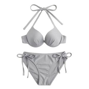 Micro Bikini Personalizado 2026 de Fábrica, Nailon Reciclado de Secado Rápido con Relleno, Diseña Tu Propio Traje de Baño - Product Image 1