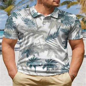 Envío Gratis, Camiseta Polo de Moda Casual de Verano de Secado Rápido con Estampado 3D, Camisetas Frescas, Ropa Urbana Harajuku, Camisa con Solapa - Product Image 1