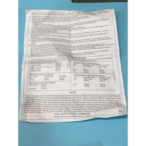 AMAT 1040-01071 <b>METER</b> <b>FLOW</b> <b>WATER</b> 3.5GPM 3 "SCALE X - Trusted Global Legacy Semiconductor Equipment and Parts at - Product Image 4