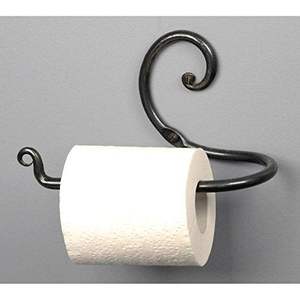 Heavy Strength Iron Toilet Paper Holder Durable Wall Mounted Tissue <b>Roll</b> Dispenser For Bathroom Daily Use - Product Image 1