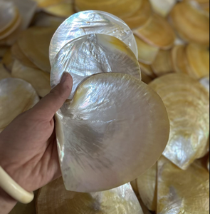 Modern Luxury Mother of Pearl Plate Vietnam Natural Shell Material for Vanity Tray Dressing Table Decor Gift Use - Product Image 1