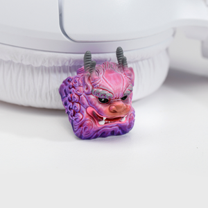 คีย์แคปอนิเมะลึกลับ, คีย์แคปงานฝีมือแบบกำหนดเอง, คีย์แคปอนิเมะน่ารัก, คีย์แคปสีเขียว, ชุดคีย์แคป, คีย์แคปเรซิ่น - Product Image 3