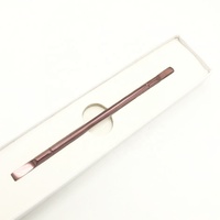 Pousse-cuticules double tête réutilisable en acier inoxydable de qualité supérieure Master Touch, logo et couleur personnalisés pour le nail art