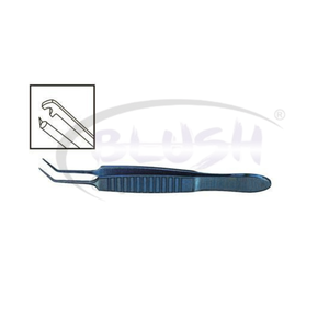 Pinzas Dvali Iris de Titanio para Cirugía Oftálmica Microquirúrgica, Instrumento para Manipulación de Iris, Herramienta Quirúrgica Ocular de Blush Surgical - Product Image 1