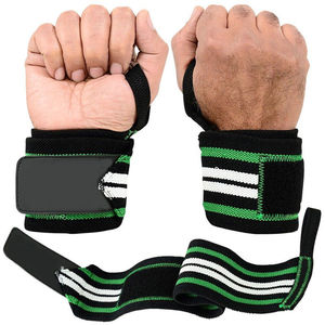 Muñequeras para Levantamiento de Pesas, Transpirables, Personalizadas, de Calidad Profesional, Resistentes, de Poliéster y Algodón, para Soporte de Muñeca - Product Image 5