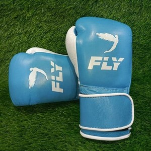 ถุงมือฝึกซ้อมหนังหลากสี Fly พร้อมสายรัดปรับได้ บุนวมอย่างดี สวมใส่สบาย เหมาะสำหรับมวยไทย MMA มวยสากล รุ่น CP-BG-218 - Product Image 2