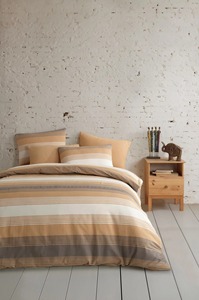 Ensemble de housse de couette géométrique 3 pièces en coton tissé lavable pour usage domestique, lavable en machine - Product Image 6