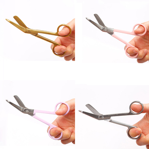 Tijeras Médicas de Acero Inoxidable para Primeros Auxilios en el Hogar y al Aire Libre, para Cortar Vendajes y Apósitos, Instrumento Quirúrgico Reutilizable - Product Image 2