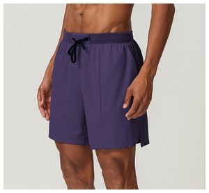 Pantalones Cortos Deportivos para Hombre, Transpirables, de Secado Rápido, Cintura Media, Nailon y Elastano, Ideales para Entrenamiento, Running, Tenis, Pickleball y Pádel - Product Image 5