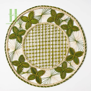 Set de table en cordon de papier fait main, tailles personnalisables, variété de couleurs, pour décoration de mariage, décoration de Noël et décoration intérieure, OEM - Product Image 3