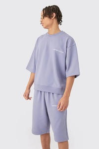 Plus Size Men Cargo T Shirt and Shorts <b>Set</b> 100% Cotton Oversized Streetwear Summer 2 Piece Outfit - Product Image 1