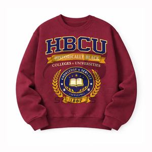 Sudadera HBCU personalizada y elegante, cálida, cómoda, duradera, profesional, para universidad, ropa HBCU de alta calidad - Product Image 1