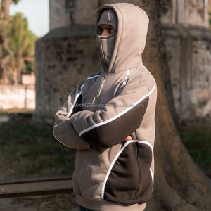 Sweat-shirts à capuche en molleton de coton de haute qualité pour hommes, streetwear, pull-over vierge, sweat-shirts à capuche personnalisés pour hommes - Product Image 2