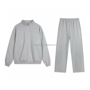 Chándal Unisex de Forro Polar de Secado Rápido, Manga Larga, Cierre con Cordón, Bolsillos Laterales, Transpirable, Ropa Casual de Verano, Corte Regular - Product Image 6