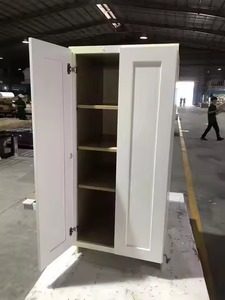 Armoire Kichen Design moderne et luxueux de haute qualité, blanc classique, prêt à l'emploi, en forme de L, armoires de cuisine personnalisées avec évier - Product Image 3