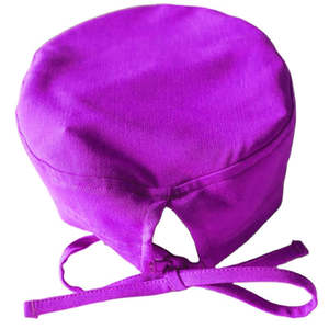 Bonnets d'infirmière avec bande élastique et ouverture pour queue de cheval, casquettes chirurgicales pour professionnels de la santé aux cheveux longs - Product Image 5