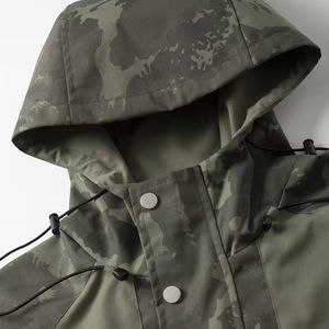 Ventes en gros de vestes coupe-vent classiques tendance, taille plus, unisexe, automne, décontractées, imperméables, respirantes, écologiques, confortables - Product Image 5