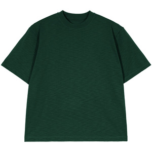 T-shirts en coton unisexe décontractés et amples, couleur unie, personnalisables, à manches courtes, pour hommes – Vente en gros - Product Image 5
