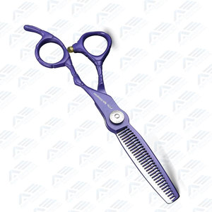 Tijeras de Peluquería Profesionales de 6 Pulgadas, Acero Japonés 440C, con Tijeras de Entresacar para un Corte de Precisión - Product Image 5
