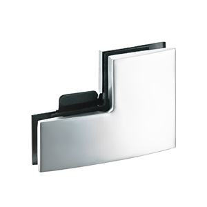 Bouchon de serrage en verre de style moderne Patch de tableau arrière monté sur sidelite durable pour application de porte - Product Image 1