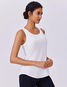 Débardeur basique pour femme en coton doux, sans manches, coupe ajustée, extensible, col rond, uni, écologique, séchage rapide, décontracté, pour l'été - Product Image 5