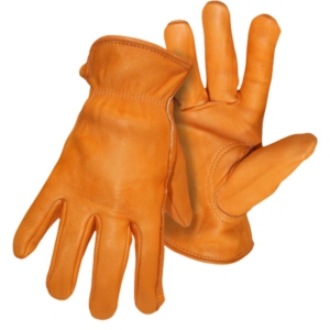 Customizable Quality Logo Workwear <b>Gloves</b> Sheep Grain Leather Industrial Safety Clothing Breathable Reflective Hi Vis Reflective - Product Image 5