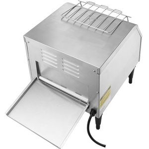Commercial Conveyor Belt <b>Toaster</b> Oven Heavy Duty Stainless Steel 300 Slices/Hour Commercial Bakery Equipment - Product Image 3