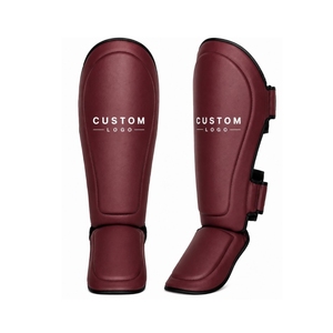 Espinilleras para Muay Thai, Kickboxing, MMA, Entrenamiento y Combate, Protector de Empeine, Espinilleras Protectoras para Piernas - Product Image 2