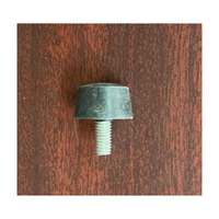 Tige filetée moulée par injection, haute résistance, en ABS/PC/POM noir, composants automobiles et électroniques, diamètre 4-30 mm
