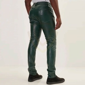 Pantalon en cuir pour homme, prix de gros, fabriqué à bas prix, imperméable et respirant, pour adultes - Product Image 3