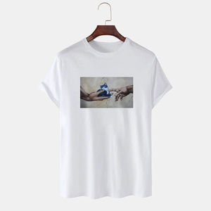 Camiseta Deportiva Ajustada para Hombre, Marca Personalizada, Nuevo Diseño, Camiseta de Manga Corta Lisa para Uso Casual - Product Image 6