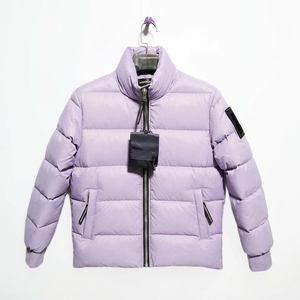 Mens Full Zip Puffer Jacket Custom Winter Warm Quilted <b>Padded</b> <b>Coat</b> Streetwear Outerwear Private Label Manufacturer - Product Image 1