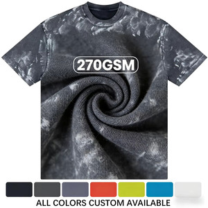 เสื้อยืดปักลาย Glory Custom Acid Wash ผ้าฝ้าย 100% เนื้อนุ่ม ระบายอากาศได้ดี สไตล์วินเทจสุดฮิต สำหรับใส่สตรีทแวร์ทุกเพศ - Product Image 5